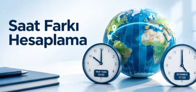 Saat Farkı Hesaplama