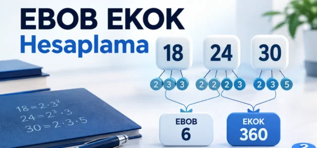 EBOB EKOK (OBEB OKEK) Hesaplama
