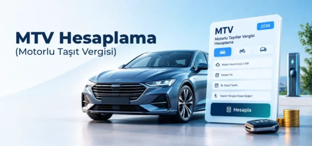 MTV Hesaplama (Motorlu Taşıt Vergisi)